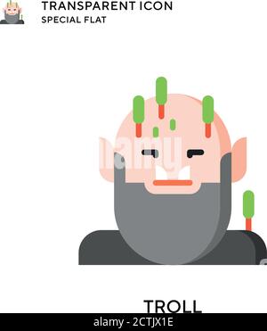 Gut sichtbare Weste detaillierte kreisförmige flache Vektor-Symbol. Vektor isoliert Konzept Metapher Illustrationen. Stock Vektor