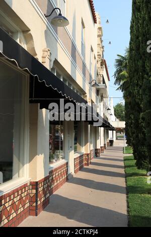 Marfa Street Stockfoto