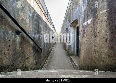 Reigate Fort, ein historisches Wahrzeichen in den North Downs in den Surrey Hills AONB, Großbritannien Stockfoto