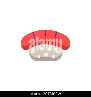 Sashimi-Symbol. Einfaches Element aus der Meeresnahrung Sammlung. Kreative Sashimi Symbol für Web-Design, Vorlagen, Infografiken und vieles mehr Stock Vektor