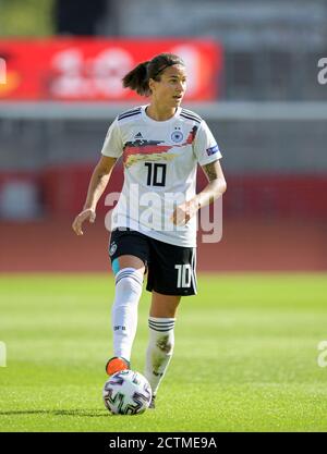 Dzsenifer MAROZSAN (GER) Action, Fußball Laenderspiel Frauen, Europameisterschaft Qualifikation, Deutschland (GER) - Irland (IRL) 3: 0, am 09/19/2020 in Essen Deutschland. Â Verwendung weltweit Stockfoto