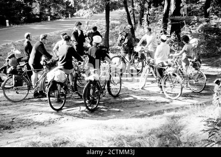 Wallfahrt der Aktion Sühnezeichen, historisches Foto 1964 Stockfoto