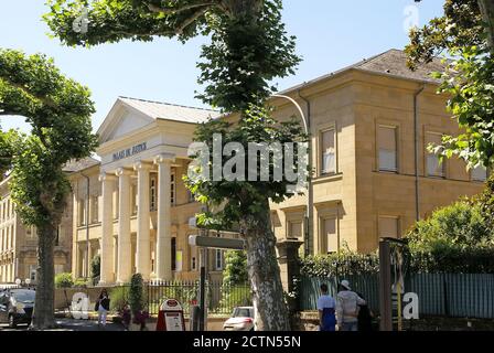 Die Palaise de Justice in Brive-la-Gaillarde, Frankreich Stockfoto