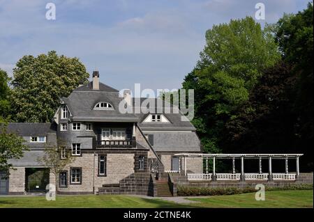 Hagen, Haus Hohenhof, 1906 bis 1908 nach Entwürfen von Henry van de Velde für Karl Ernst Osthaus erbaut Stockfoto