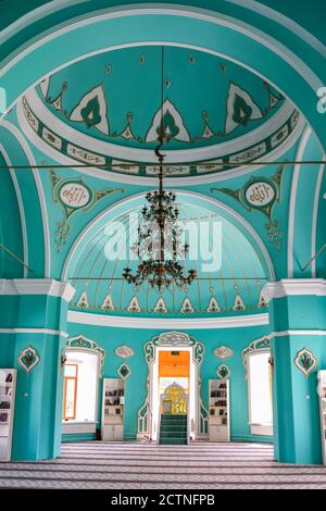 Kasan, Russland – 28. Juni 2017. Innenansicht der Nurullah Moschee in Kasan, Russland. Stockfoto