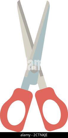 Scheren Schule Versorgung isoliert Symbol Vektor illustration Design Stock Vektor