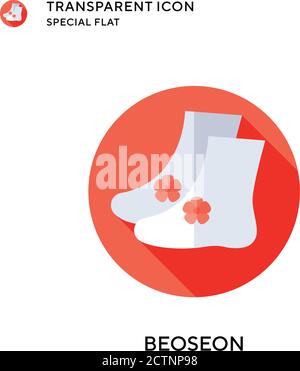 Beoseon-Vektor-Symbol. Flache Illustration. Vektor EPS 10. Stock Vektor