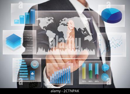Touchscreens Referenzkarte : http://veimages.gsfc.nasa.gov/3446/lcc global 2048.jpg verwendete Software: Adobe Photoshop CS6 erstellt am 28.10.2014 Stockfoto