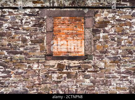 Alte Mauer Stockfoto