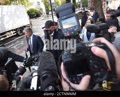 Foto Muss Gutgeschrieben Werden ©Alpha Press 079965 24/09/2020 Boris Becker Erscheint am Westminster Magistrate Court in London Stockfoto