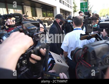 Foto Muss Gutgeschrieben Werden ©Alpha Press 079965 24/09/2020 Boris Becker Erscheint am Westminster Magistrate Court in London Stockfoto