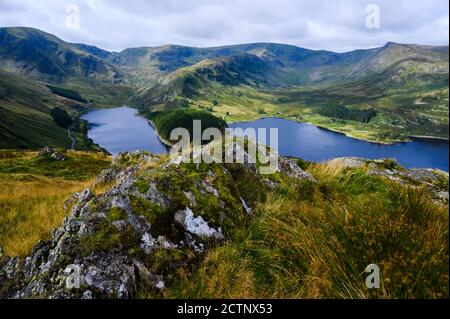 Haweswater Blick von der Corpse Road, Lake District, Cumbria, England Stockfoto