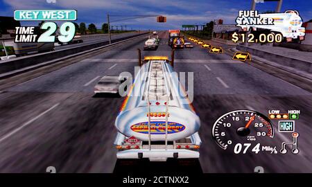 18 Wheeler American Pro Trucker – Sony PlayStation 2 PS2 - nur für redaktionelle Zwecke Stockfoto