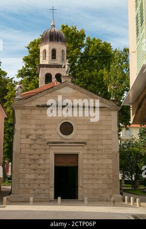 Kirche unserer Lieben Frau von der Gesundheit in Zadar, Kroatien Stockfoto