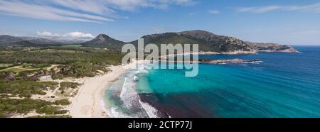 Cala Agulla, Naturgebiet von besonderem Interesse, Gemeinde Capdepera, Mallorca, Balearen, Spanien Stockfoto