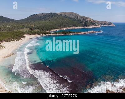 Cala Agulla, Naturgebiet von besonderem Interesse, Gemeinde Capdepera, Mallorca, Balearen, Spanien Stockfoto