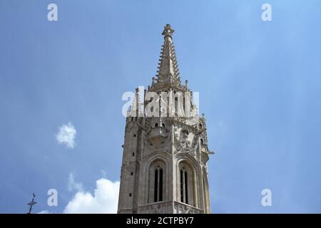 Budapest, Ungarn - 10/07/2020: Das Innere der Matthiaskirche in budapest Stockfoto