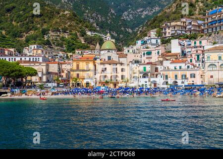 Cetara, Amalfi Küste, Kampanien, Italien Stockfoto