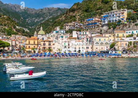 Cetara, Amalfi Küste, Kampanien, Italien Stockfoto