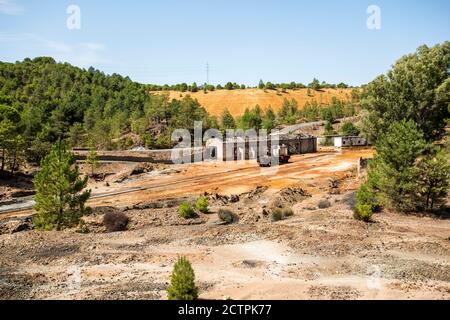 RioTinto Minen in Huelva, Spanien Stockfoto