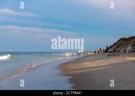 Marconi Beach, Eastham, Cape Cod National Seashore, Massachusetts, Usa Stockfoto