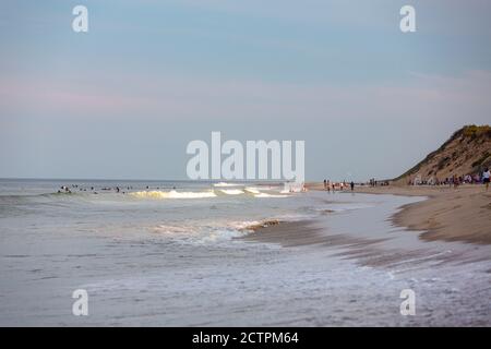 Marconi Beach, Eastham, Cape Cod National Seashore, Massachusetts, Usa Stockfoto