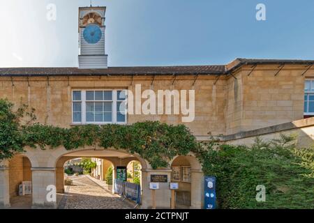 OXFORD CITY ENGLAND DAS RADCLIFFE OBSERVATORY VIERTEL EINGANG ZU GRÜN TEMPLETON COLLEGE Stockfoto