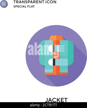 Vektorsymbol für Umhüllungsvektoren. Flache Illustration. Vektor EPS 10. Stock Vektor