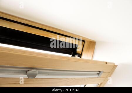 Dachfenster, Oberlichter mit Fokus auf Nahaufnahme Stockfoto