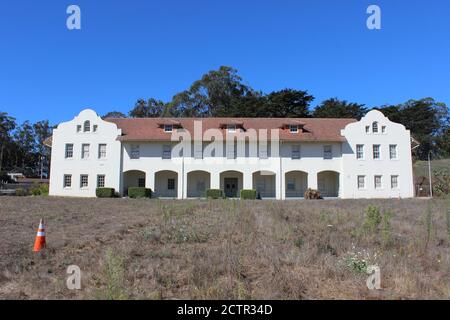 Männer Barracks, Fort Scott, Presidio, San Francisco, Kalifornien Stockfoto