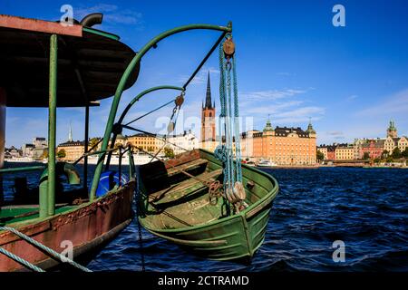 Allgemeine Ansichten von Stockholm, Schweden, die derzeit keine Sperrungen aufgrund von Covid-19 / Coronavirus haben, aber dies kann sich ändern, wenn Fälle beginnen Stockfoto