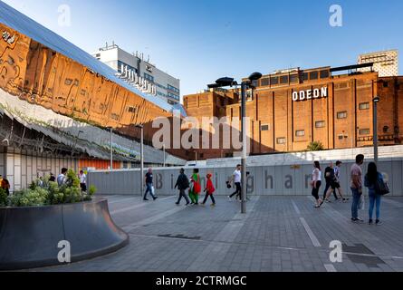 Grand Central ist ein Einkaufszentrum oberhalb des Bahnhofs New Street in Birmingham. Stockfoto