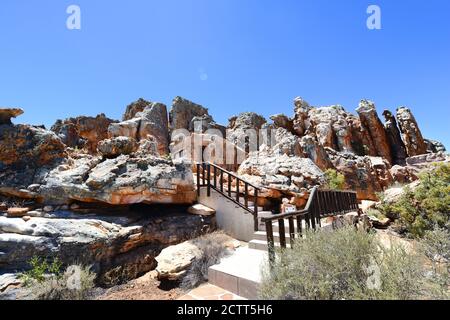 Kagga Kamma Privatreservat im Westkap in Süd-Afirca. Stockfoto