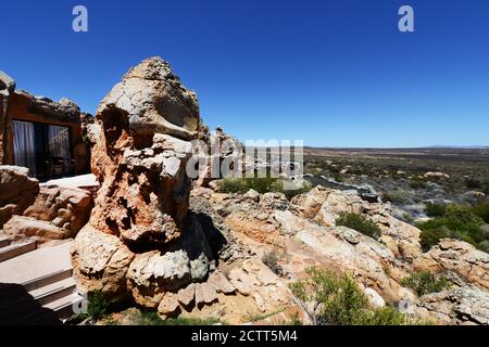 Kagga Kamma Privatreservat im Westkap in Süd-Afirca. Stockfoto