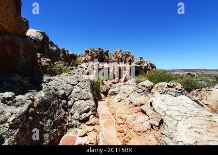 Kagga Kamma Privatreservat im Westkap in Süd-Afirca. Stockfoto