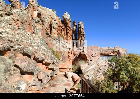 Kagga Kamma Privatreservat im Westkap in Südafrika. Stockfoto