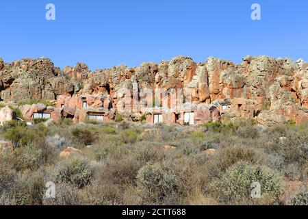Kagga Kamma Privatreservat im Westkap in Südafrika. Stockfoto