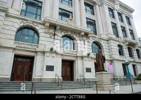 Louisiana Supreme Court Building, erbaut 1910 im Beaux-Arts-Stil, an der Royal Street im French Quarter in New Orleans, Louisiana, USA. Stockfoto