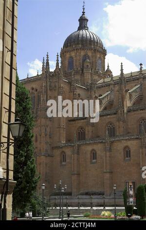 Salamanca, España, Hiszpania, Spanien, Catedral de la Asunción de la Virgen; Catedral Nueva; Neue Kathedrale; Neue Kathedrale; Nowa katedra Stockfoto