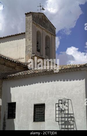 Pastrana, España, Hiszpania, Spanien, Spanien; Kloster des heiligen Josef von Teresa von Jesus gegründet. Convento de San José. Klasztor świętego Józefa. Stockfoto