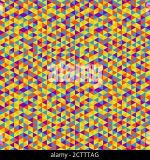 Nahtlose farbige abstrakte Hintergrund Vektordatei Illustration Stock Vektor