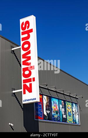 Ballarat Australia / Showbiz Cinemas im Delacombe Town Center Shopping Complex. Stockfoto