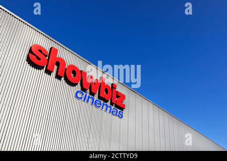 Ballarat Australia / Showbiz Cinemas im Delacombe Town Center Shopping Complex. Stockfoto