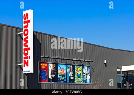 Ballarat Australia / Showbiz Cinemas im Delacombe Town Center Shopping Complex. Stockfoto