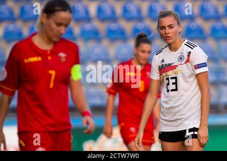 Podgorica, Montenegro. September 2020. Sara Doorsoun-Khajeh aus Deutschland reagiert. Quelle: Nikola Krstic/Alamy Live News Stockfoto