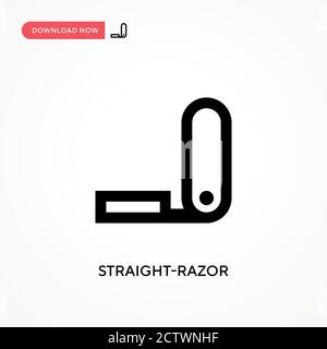 Vektorsymbol für Rasiermesser. . Moderne, einfache flache Vektor-Illustration für Website oder mobile App Stock Vektor