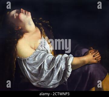 Maria Magdalena in Ecstasy (c. 1620/25 oder c. 1630/35), Artemisia Gentileschi. Italien Italienisch Stockfoto