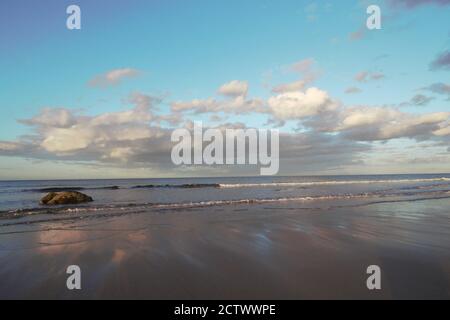 Northumberlands zauberhafte Küste Stockfoto