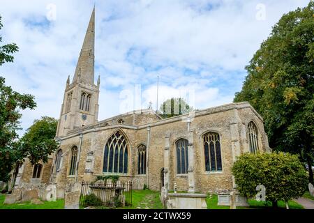 10/09/2020 All Saints Parish Church The Parish Church of St Ives, Cambridgeshire, England, UK Foto: MARK BULLIMORE FOTOGRAFIE Stockfoto