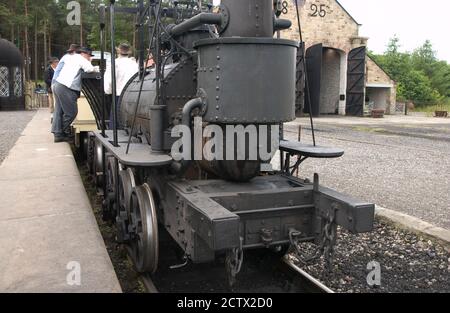 Pockerley Wagonway, Beamish Open Air Museum, Durham, England Stockfoto